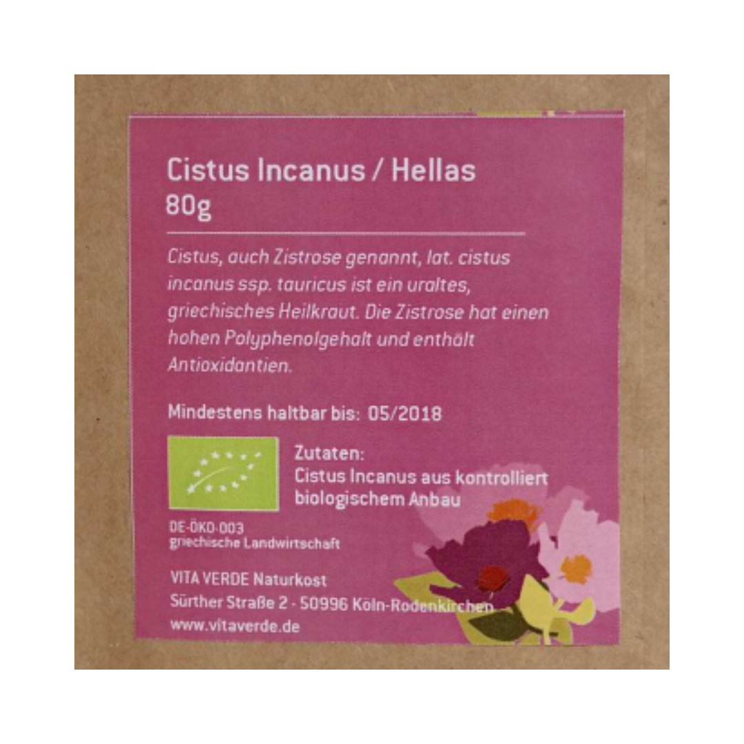 Wild & Raw Organic Cistus Incanus Tea