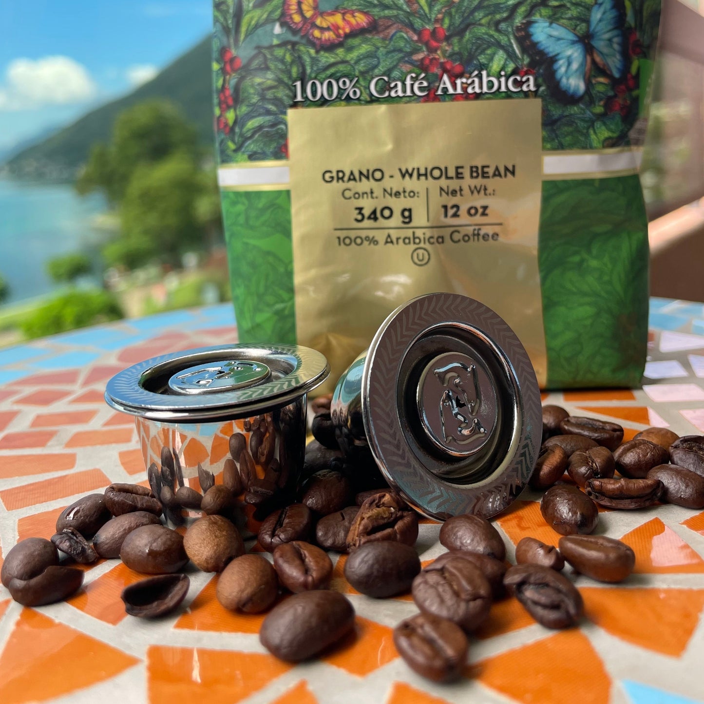 Evergreen® Reusable capsule for Nespresso®