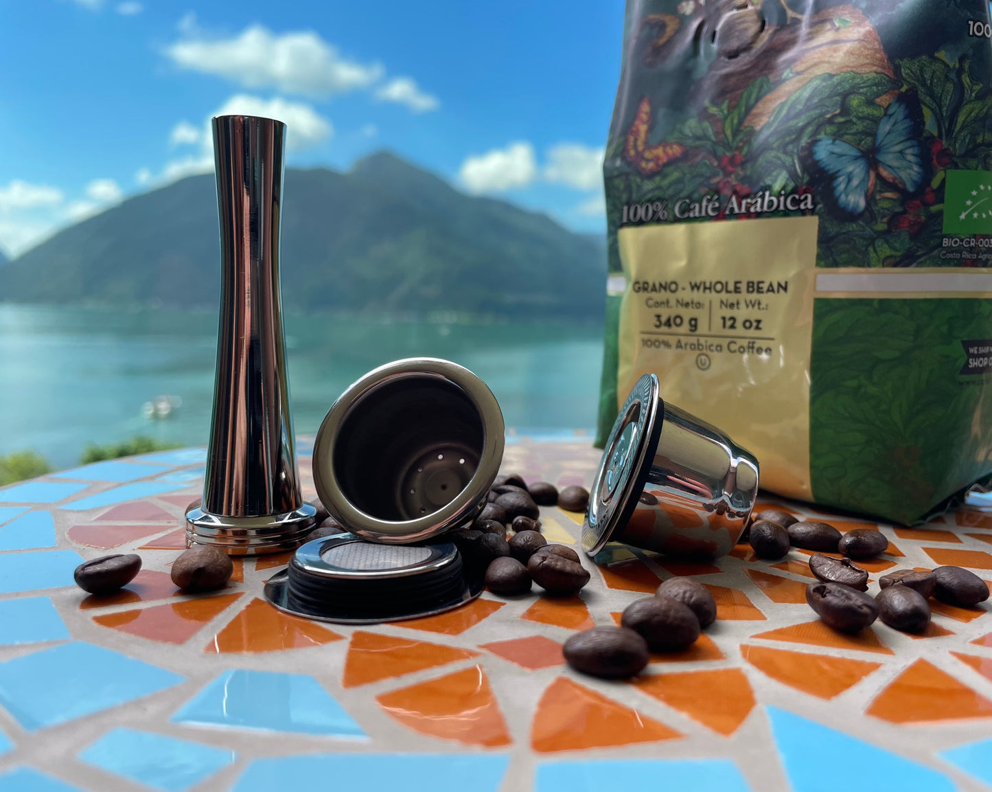 Evergreen® Reusable capsule for Nespresso®