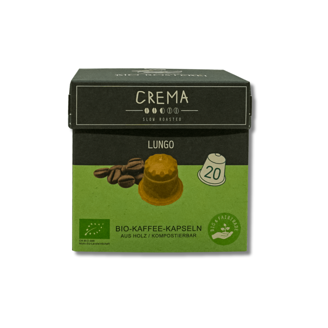 Crema Kapseln bio & fair, ausgewogen und säurearm