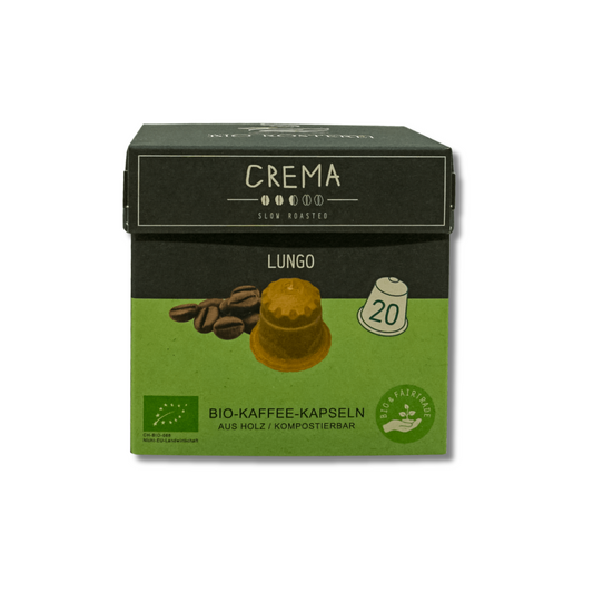 Crema capsules Organic & Fair Balanced and low in acidity